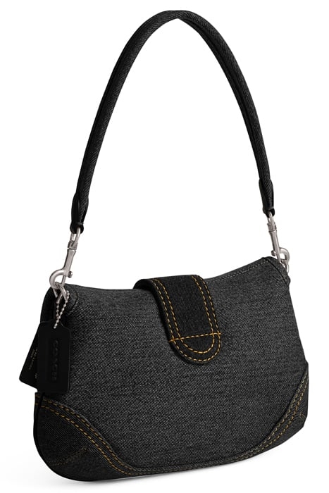 SOHO SHOULDER BAG DENIM BLACK MULTI 2