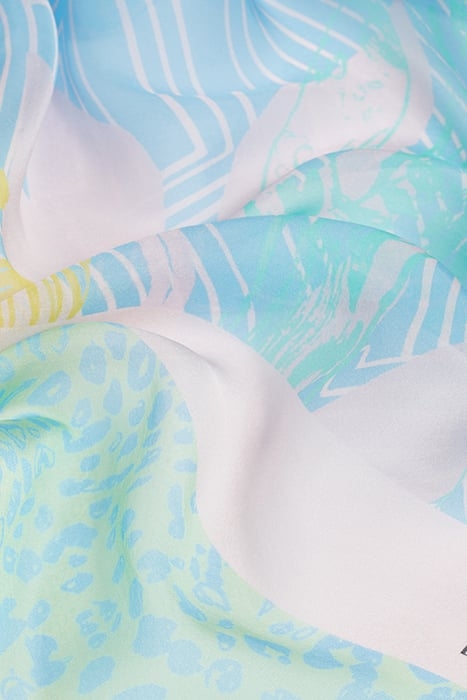 SC STELLA SILK CHIFFON TURQUOISE 3