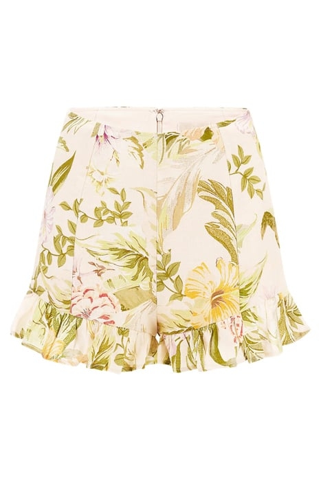 GUESS ECO MAYARA LINEN SHORT HEIRLOOM HIBISCUS 4