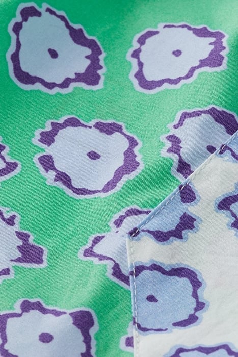 GIRLS MIXED ALL-OVER PRINTED WIDE-LEG SHORTS POPPY FIELD PAT 8