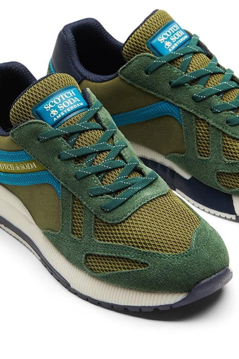 BOYS VIVEXIO SNEAKER MULTI ARMY 6