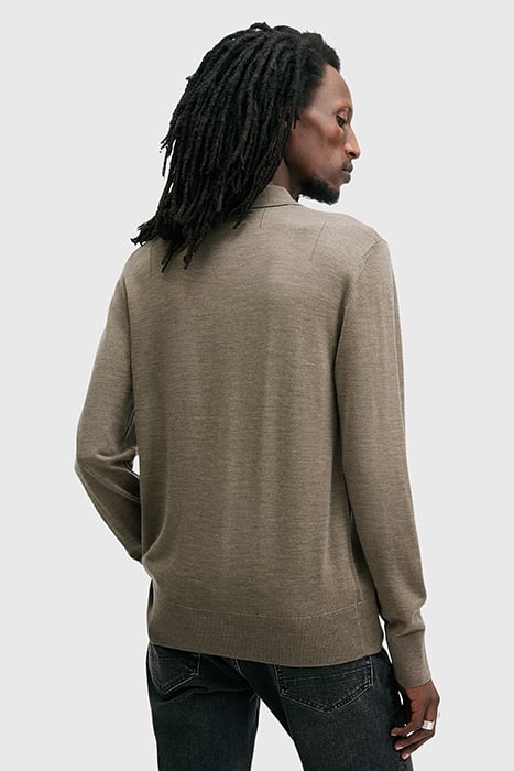 MODE MERINO LS POLO TAYLOR GREEN 2