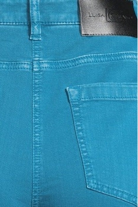 STRAIGHTLEG DENIM DEEP TURQUOISE 5