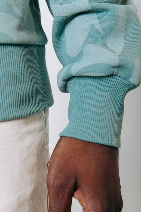 SWIRL BASIC SWEAT GREY BLUE 3