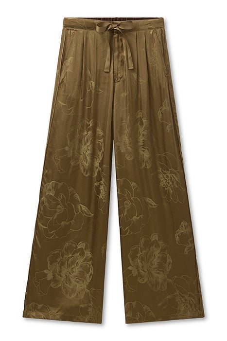 JACQUARD PANT OLIVE 3