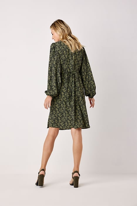 POLY SILK PRINT GREENS 2