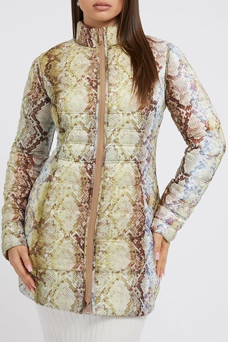 GUESS ECO JOY REVERSIBLE JACKE WET SAND 4