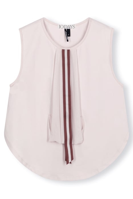 BOW TOP JERSEY PALE LILAC 3