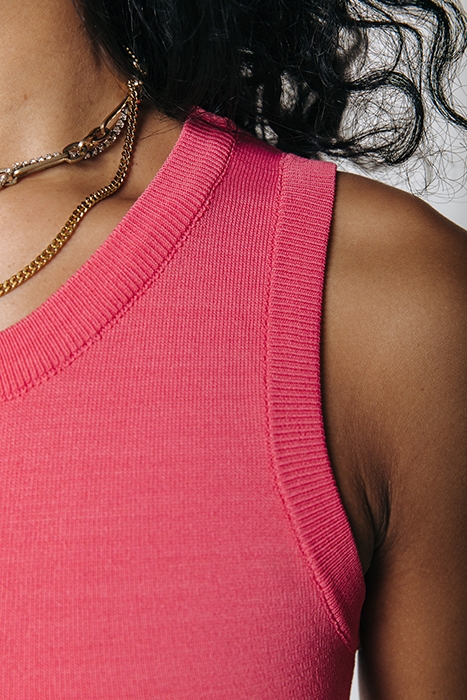 SISSY FINE KNIT TANKTOP VINTAGE PINK 3