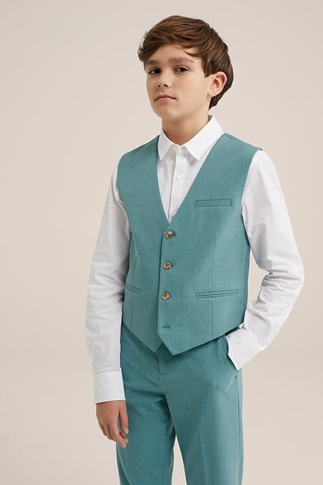 WAISTCOAT TURQUOISE 1