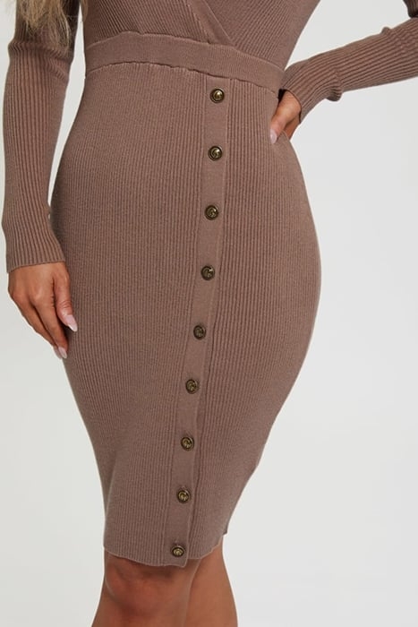 ES ALEXANDRA DRESS S STONE TAUPE 5