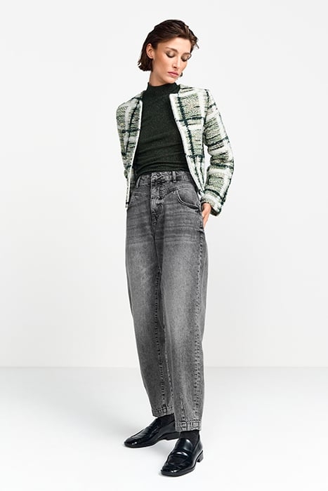 GLAM BOUCLÉ JACKET MATCHA 2