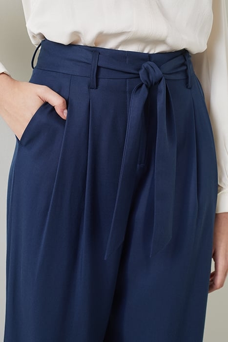 TR ALMEIDA PAPERBAG TIE NAVY 5