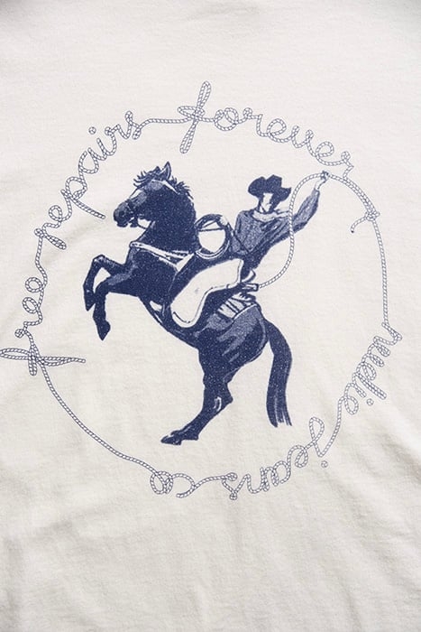 RUDI FREE REPAIRS T-SHIRT OFFWHITE 3