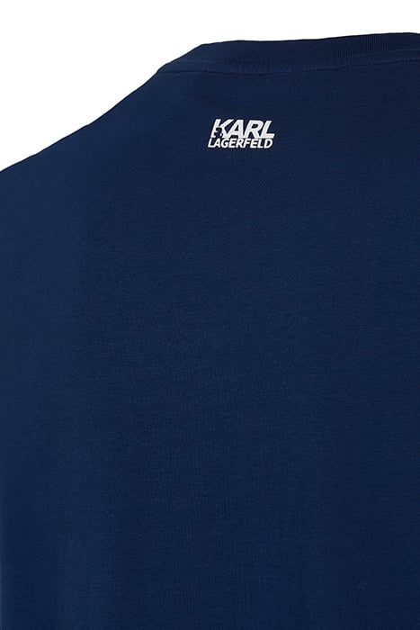 DEGRADE DIP DYE LOGO TSHIRT BLACK IRIS 3