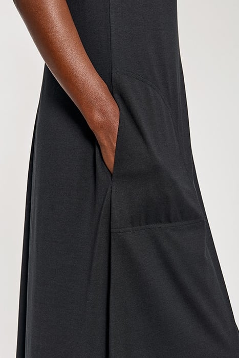 SLEEVELESS MAXI DRESS BLACK 5