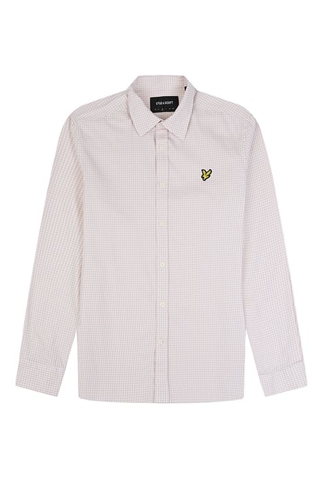 SHEPHERD CHECK SHIRT COVE / WHITE 4