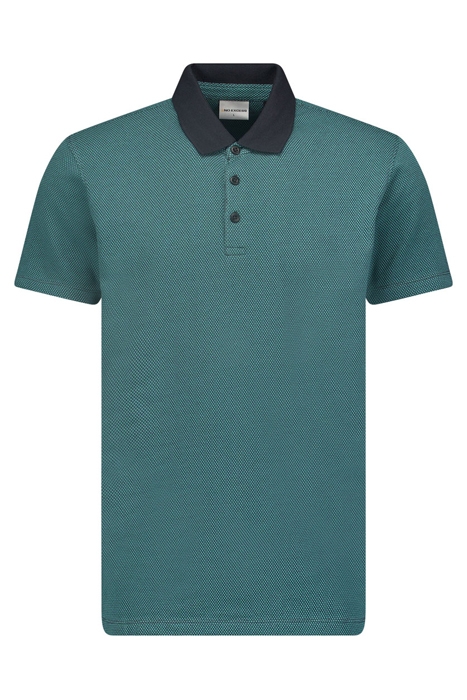 POLO 2 COLOURED JACQUARD DARK STEEL 4