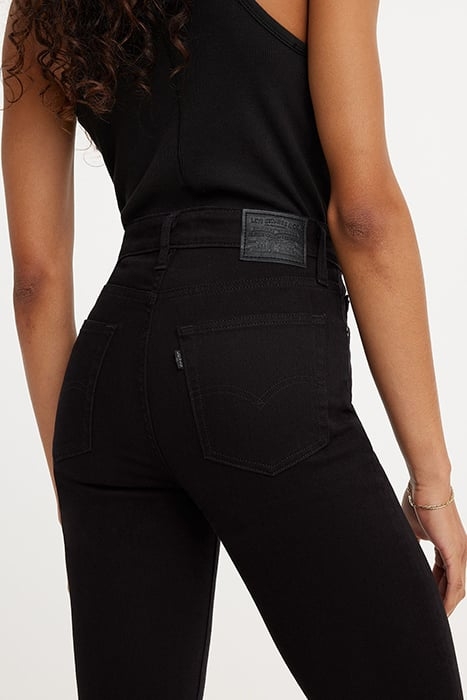 725 FLARED JEANS BLACK 6