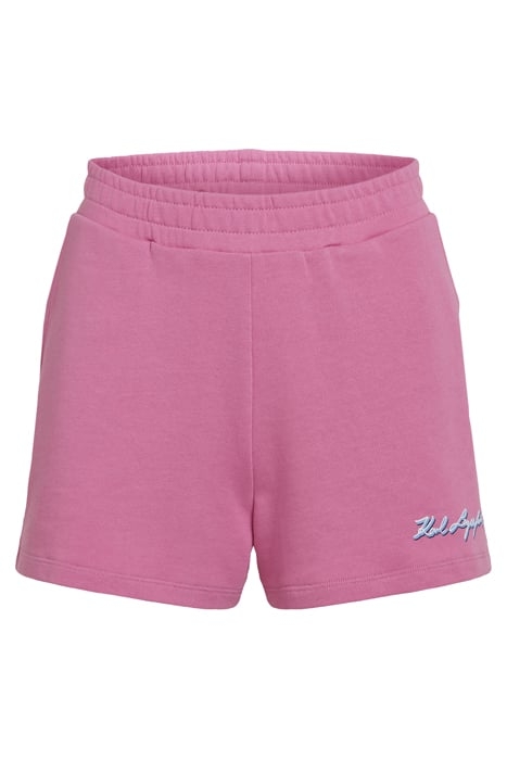 KARL SIGNATURE SHORT PANTS CANDY PINK 1