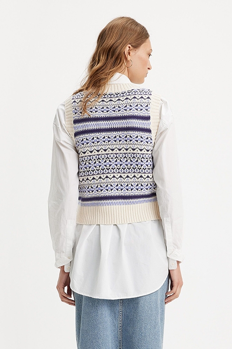 BRYNN KNITTED SWEATER WHITE 2