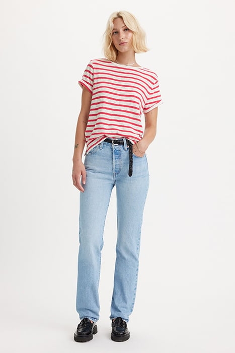 501 STRAIGHT JEANS BLUE 7