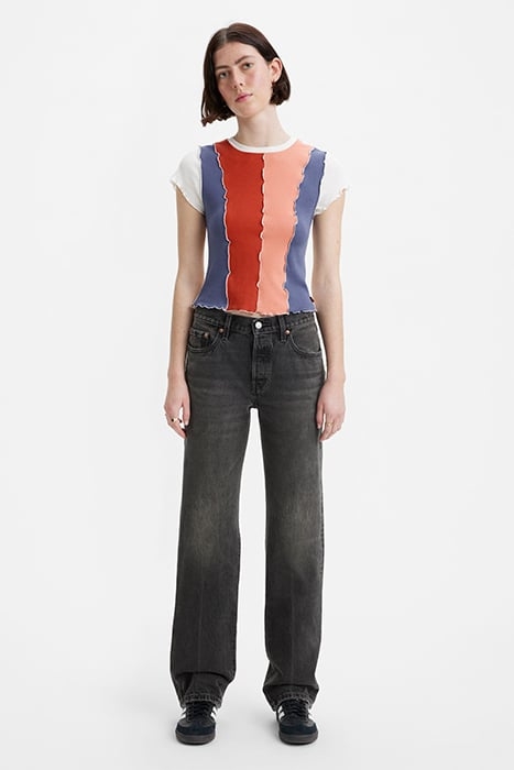 501 STRAIGHT JEANS GREY 1