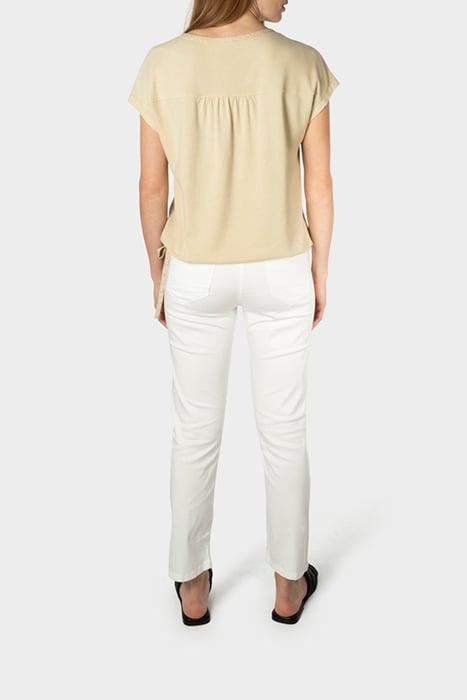 BLOUSE WOVEN CAP SLEEVES FIELDS OF RYE 3