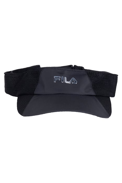 UNISEX ROME MESH INSERT VISOR BLACK BEAUTY 1