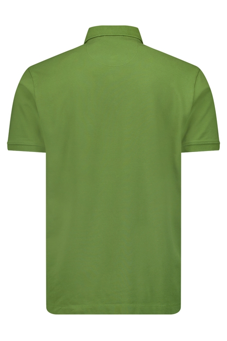 POLO PIQUE GARMENT DYED GREEN 5