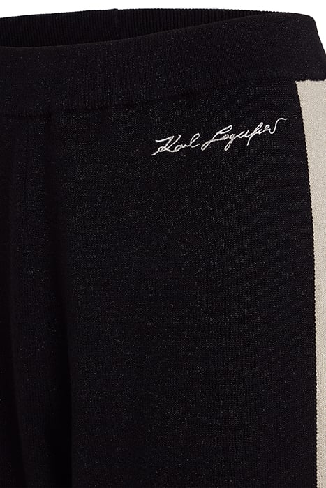 LUREX 2 TONE SPARKLE TROUSER BLACK 3