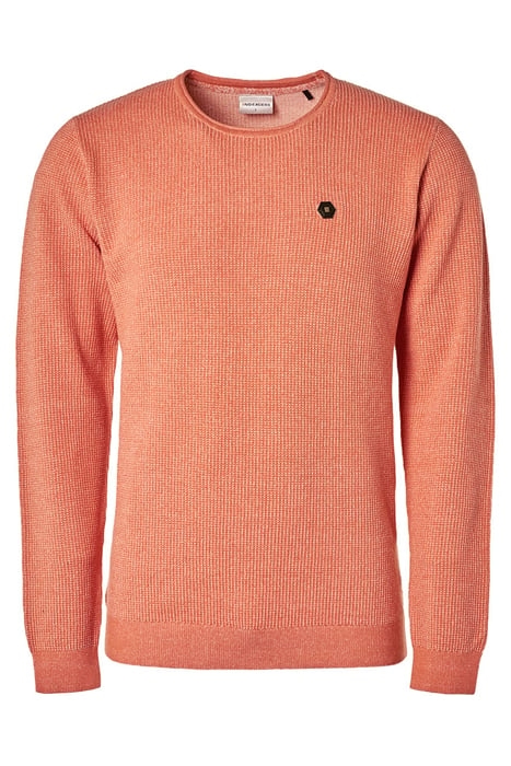 PULLOVER CREWNECK 2 COLOURED JACQUARD MELON 4