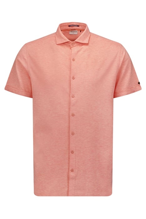 SHIRT SHORT SLEEVE JERSEY STRETCH MELANGE MELON 1