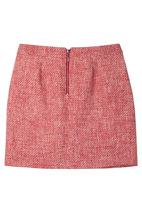 COMMA SKIRT-SHORT RED 2