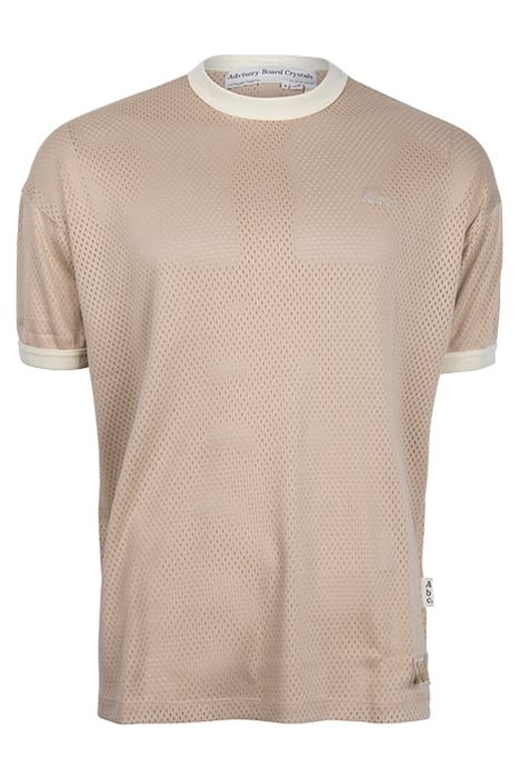 ABC. – MESH S/S RINGER TEE BEIGE 1