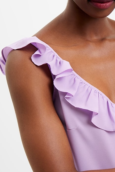 RECYCLED CREPE SLVLESS CAMI PURPLE 4