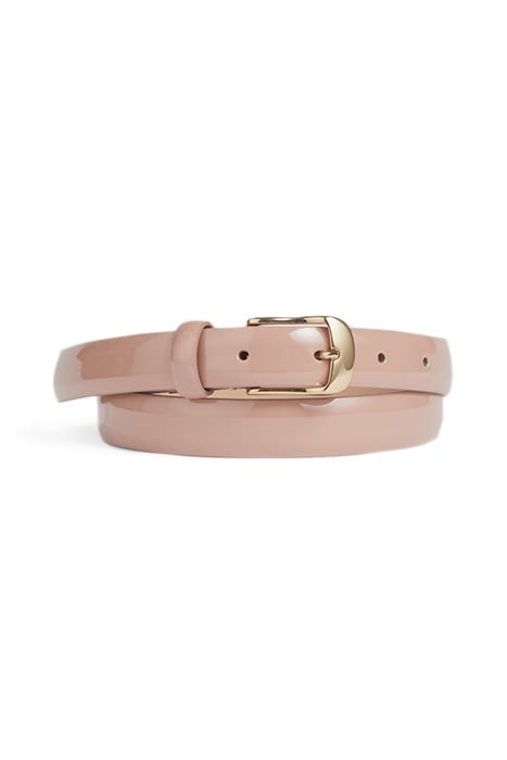 GUNDERS THIN BELT PINK 1