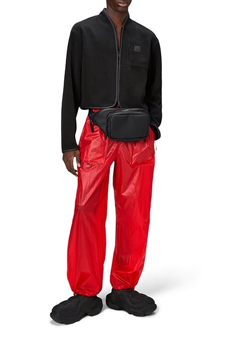 UNISEX DURBAN SHORT FLEECE JACKET T1 BLACK 6