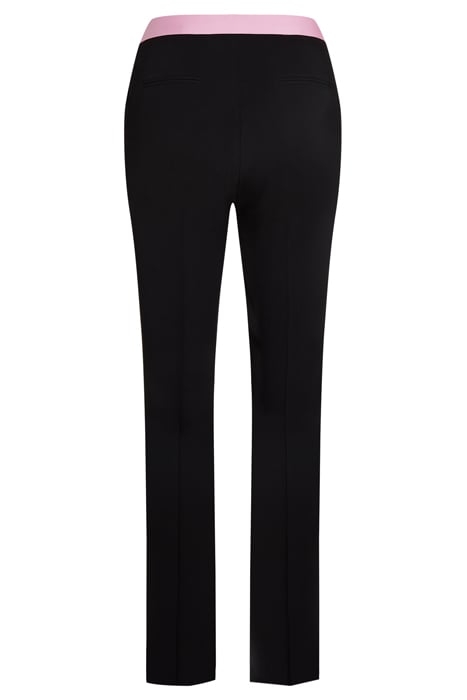 SATEEN TAILORED PANTS BLACK 2
