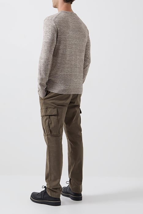 SPACE DYE JUMPER BLACK 3