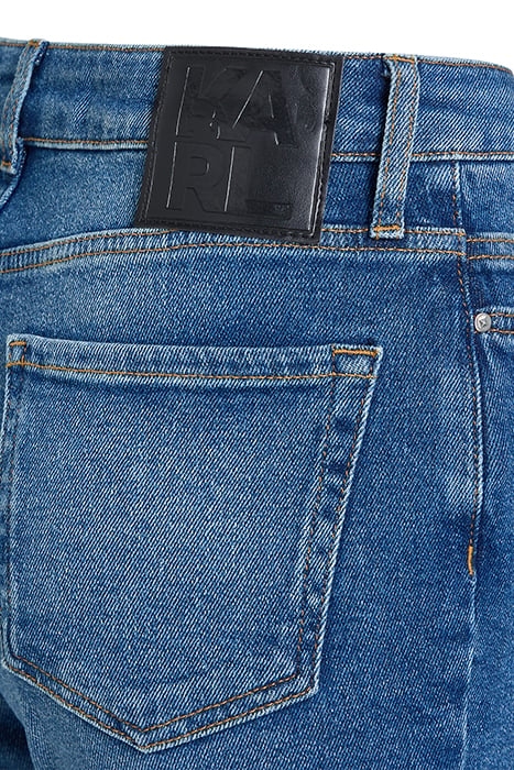 MID BLUE HR SLIM LEG DENIM BLUE 3