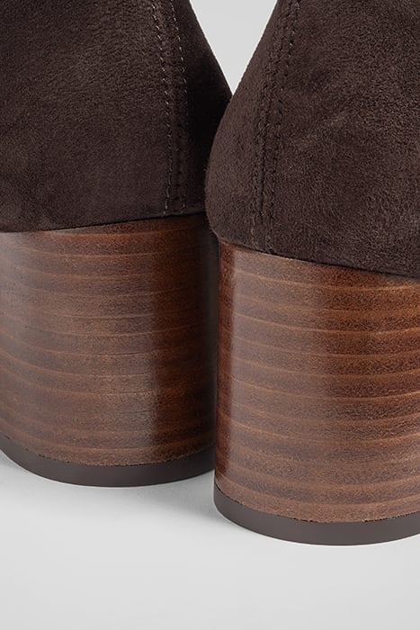 DAVINA STRETCH BOOTS CHOCOLATE 4