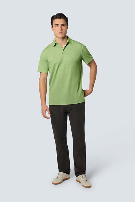 POLO 2 COLOURED PIQUE GREEN 3