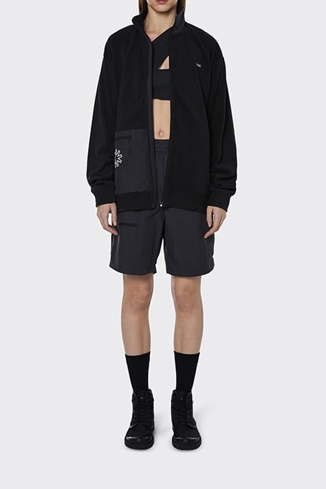 UNISEX FLEECE JACKET BLACK 1