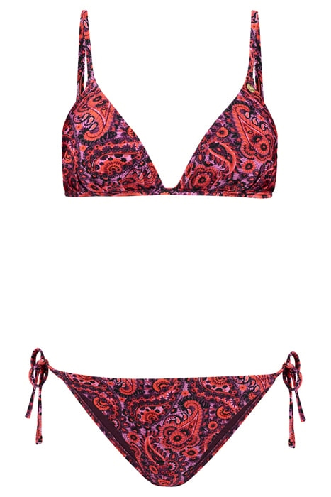 LADIES ROMY BIKINI SET PAISLEY PURPLE PAISLEY 4