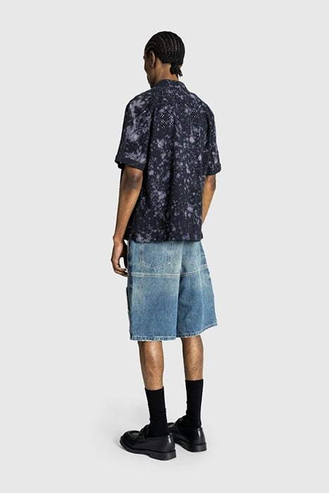 GUESS USA – GUSA UTILITY SHORT GUSA USED INDIGO WASH 3