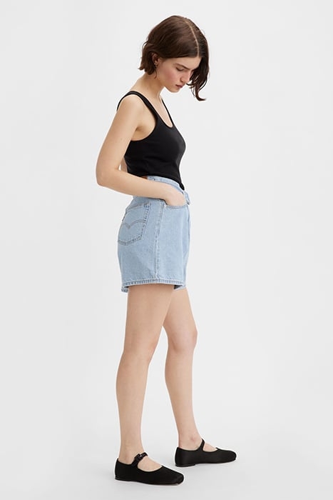BELTED SHORT BLUE 5
