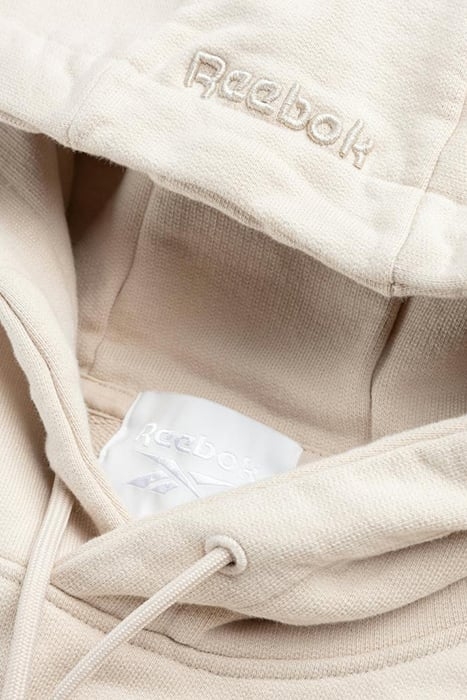 REEBOK – OVERSIZED PIPED HOODIE SAND 5