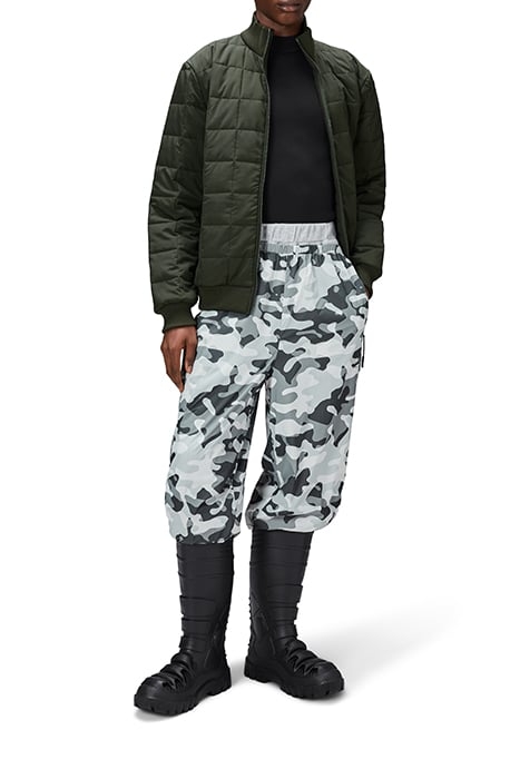 UNISEX LINER HIGH NECK JACKET W1T1 GREEN 6