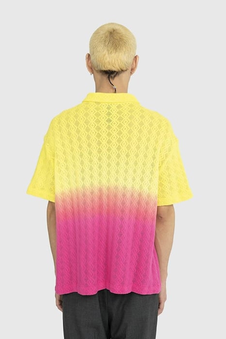 AGR – GENTLE HAPPINESS LACE SHIRT YELLOW/PINK 3